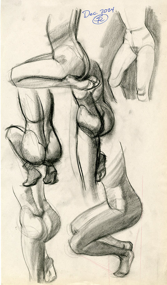 Nude Derrieres Study