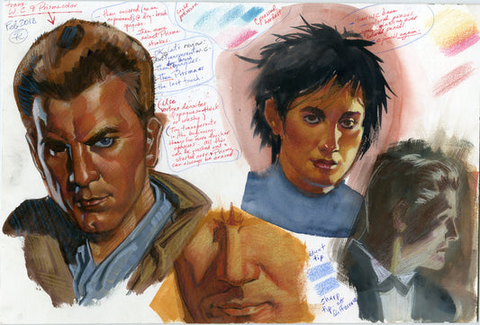 Ewan McGregor and Other Faces Study
