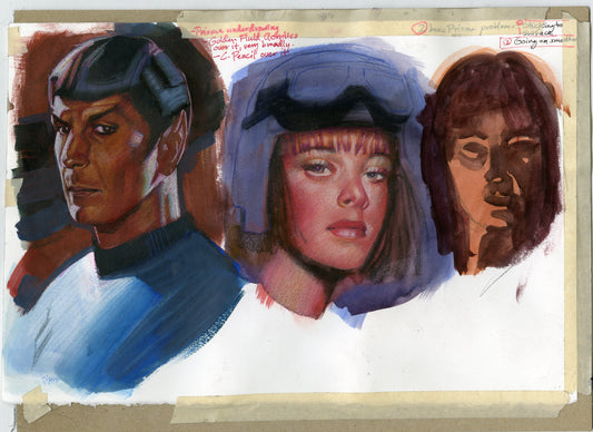Spock Side View  Study