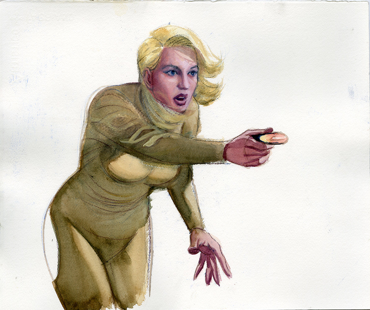 Sundra Shooting Double-sided Watercolor