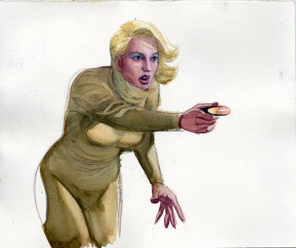 Sundra Shooting Double-sided Watercolor