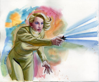 Sundra Shooting Double-sided Watercolor