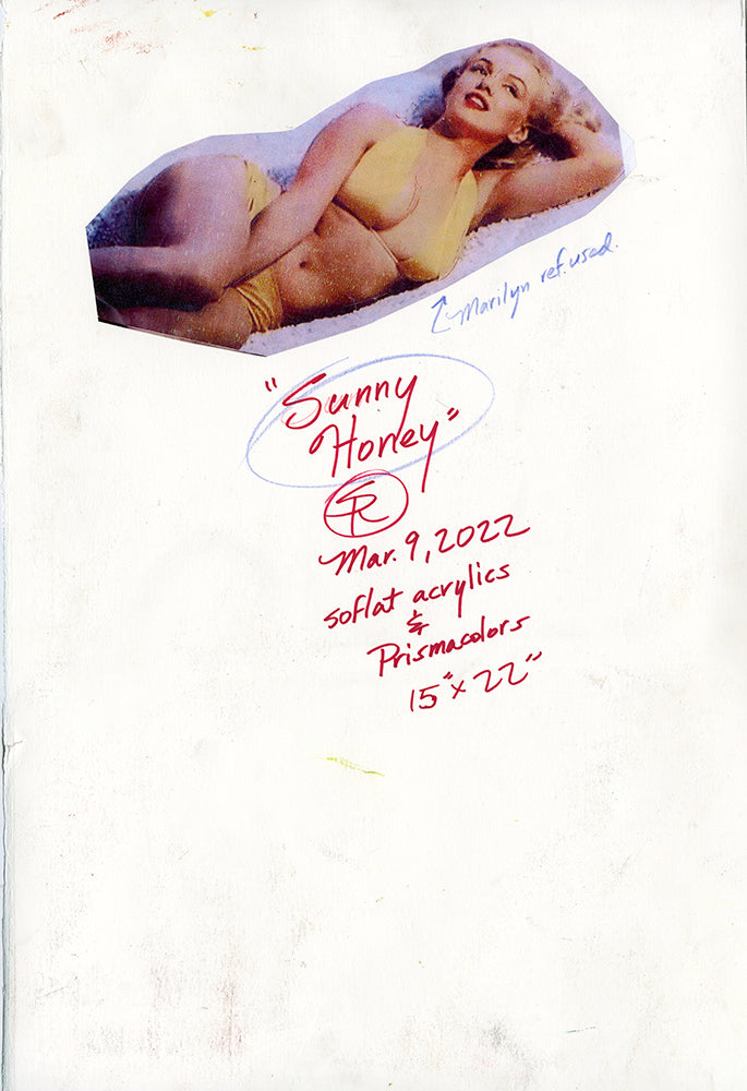 Sundra "Sunny Honey" Bikini Clad - Steve Rude Art