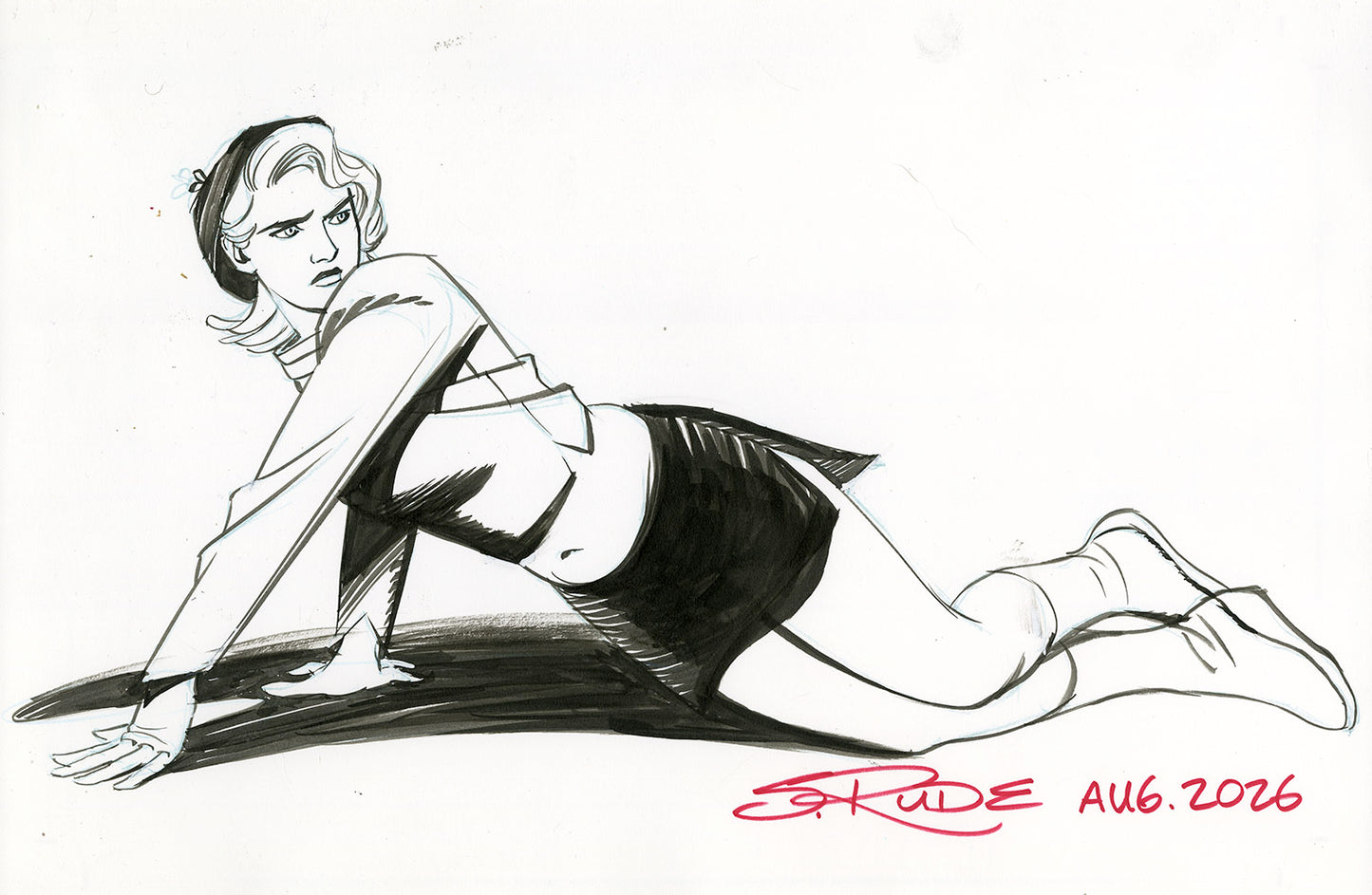 Sundra Push-up Pose Livestream