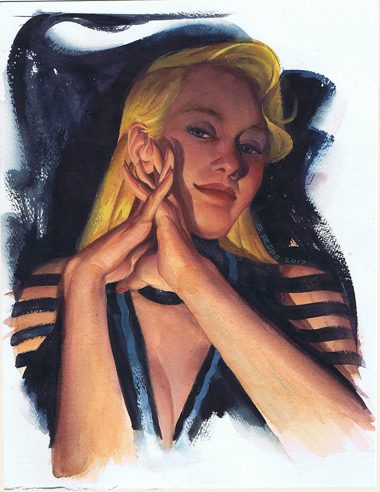 Sundra Peale Pin-up - Steve Rude Art