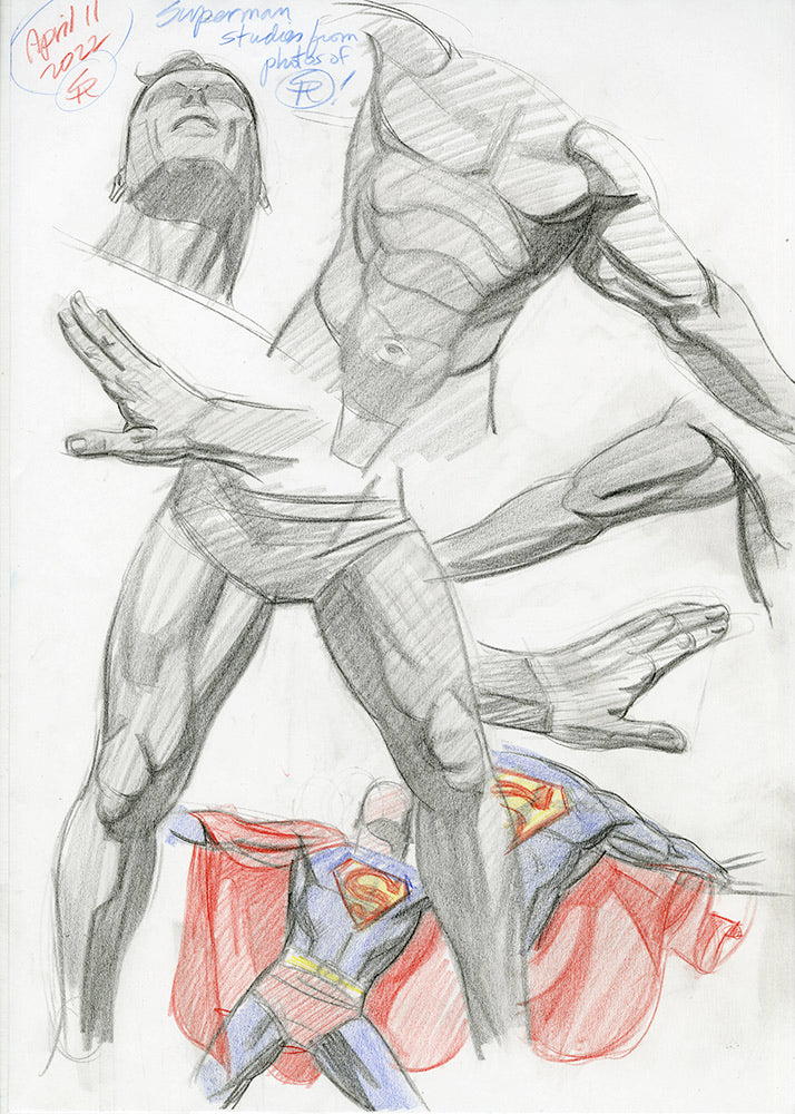 Superman Study From Photos