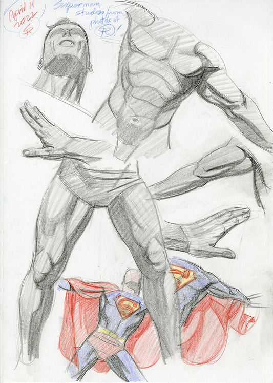 Superman Study From Photos