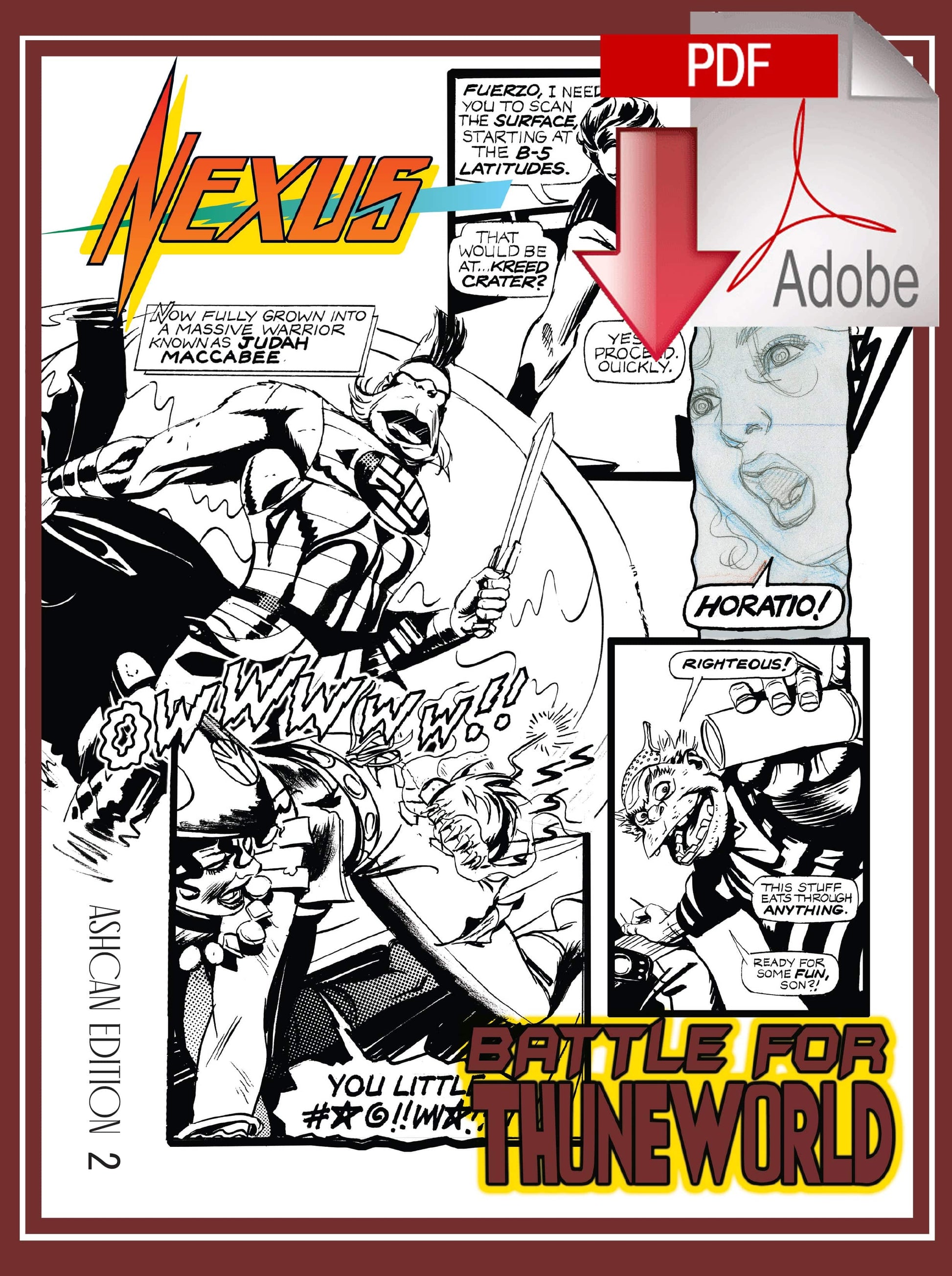 Thuneworld Collector's Edition #2 Download - Steve Rude Art