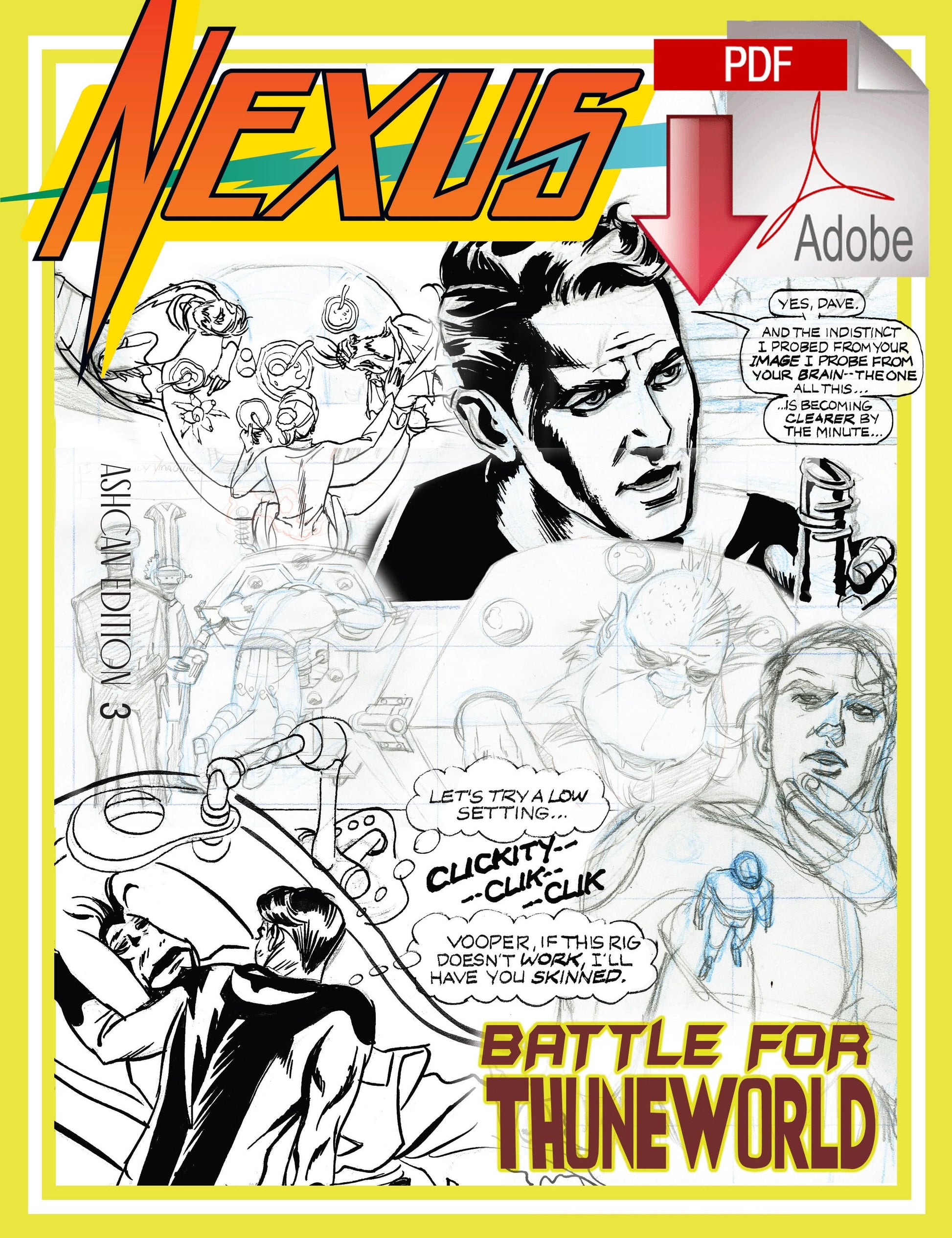 Thuneworld Collector's Edition #3 Download - Steve Rude Art