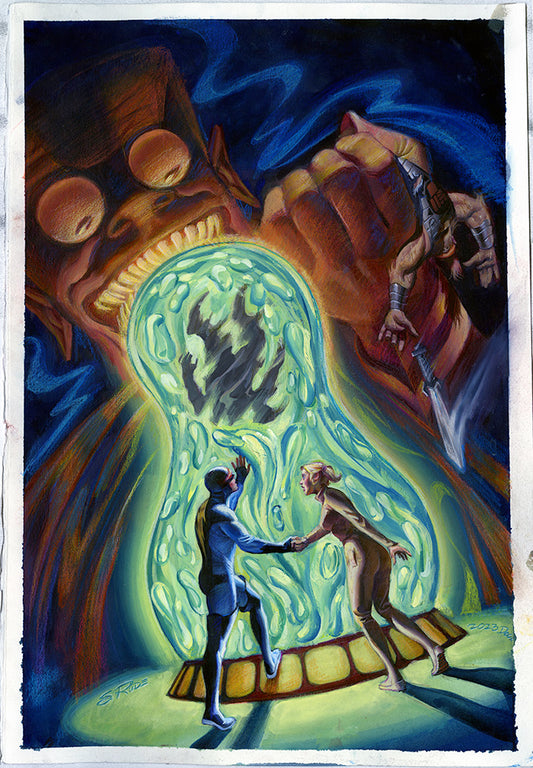 Battle for Thuneworld Comic Book Cover #1 - Steve Rude Art