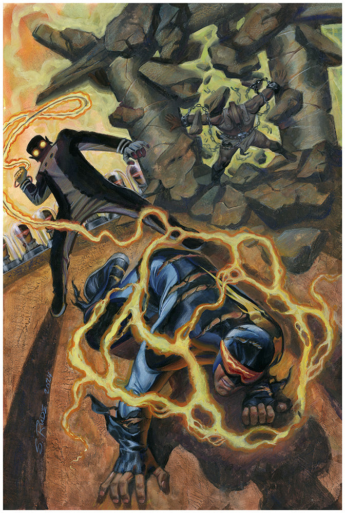 Battle for Thuneworld Comic Book Cover #4 – Steve Rude Art