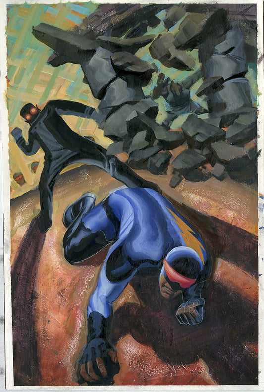 Battle for Thuneworld Comic Book Cover #4 Rough - Steve Rude Art