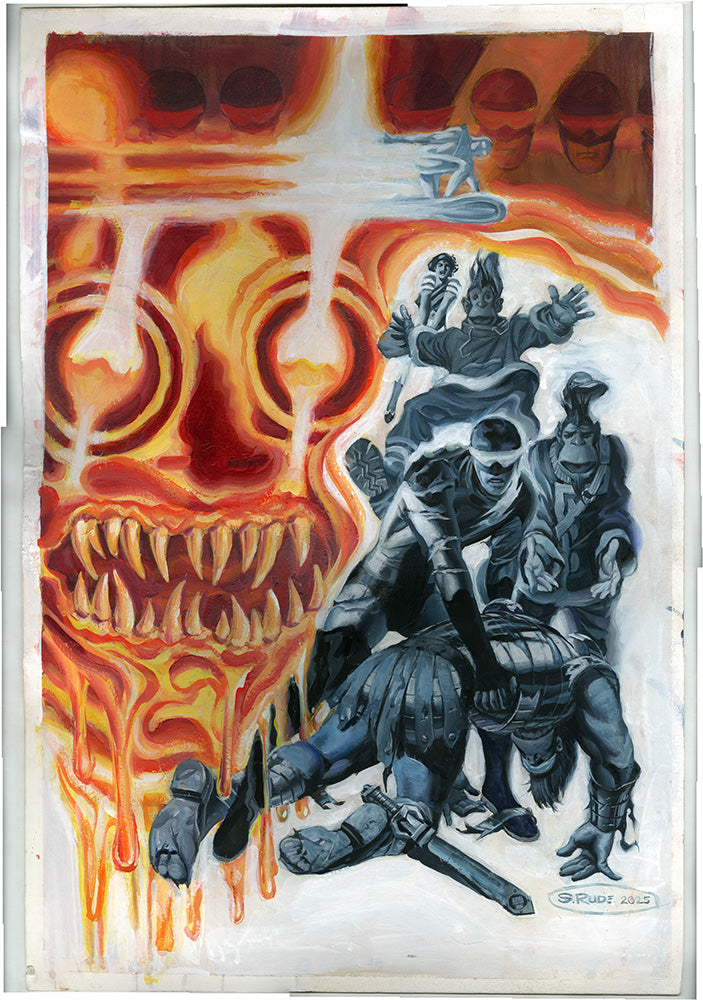 Thuneworld AE Cover – Steve Rude Art