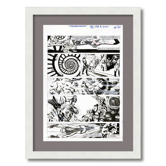 Nexus Battle for Thuneworld Original Art Newspaper Strip V2 Page #02 - Steve Rude Art