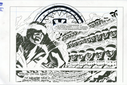 Nexus Battle for Thuneworld Original Art  V2 Issue 5 Page #87 (86)