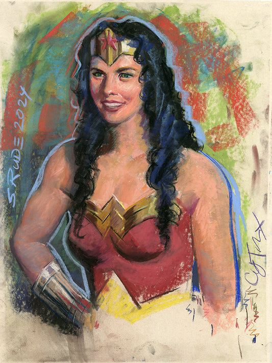 Wonder Woman Fan Fusion Pastel