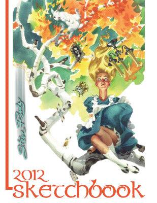 2012 Sketchbook - SIGNED - Steve Rude Art