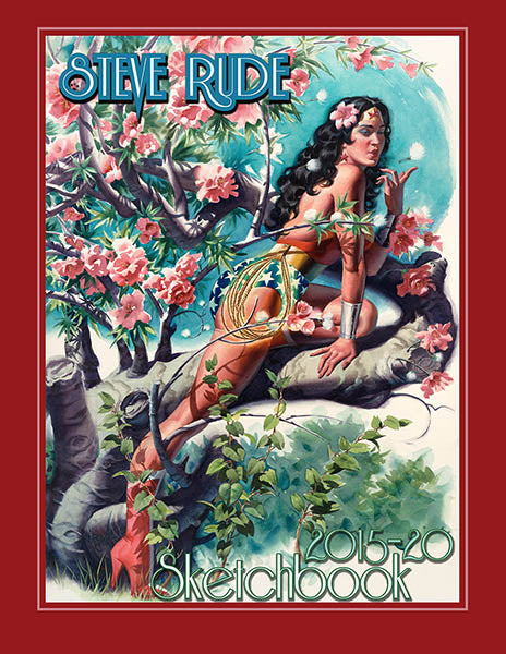 2015-2020 Sketchbook Wonder Woman Cover