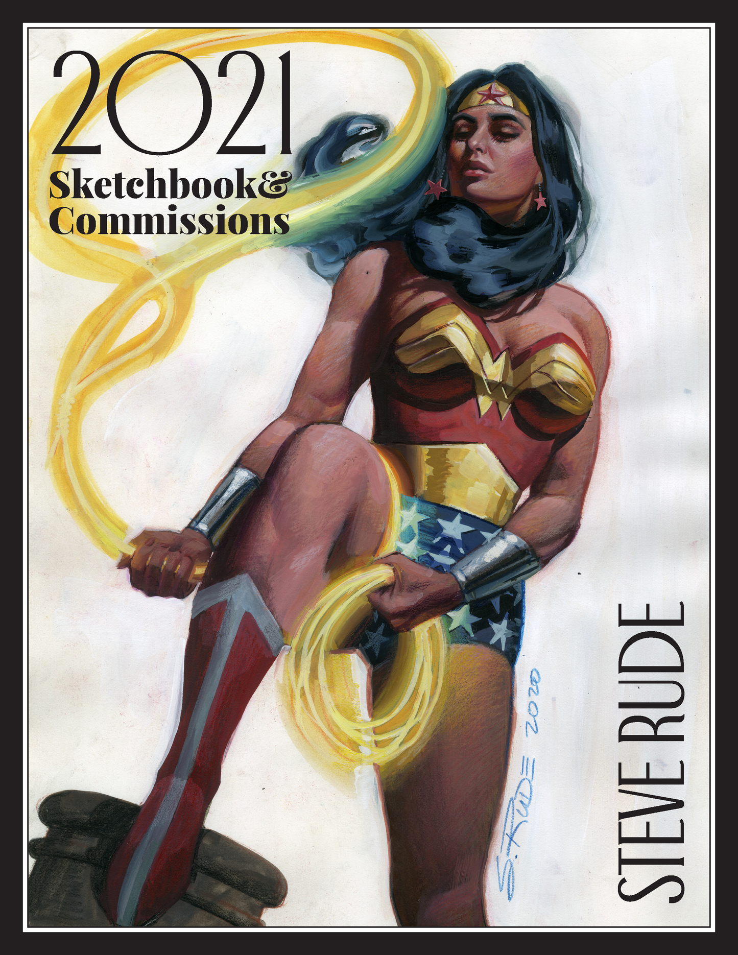 2021 Sketchbook Wonder Woman Cover