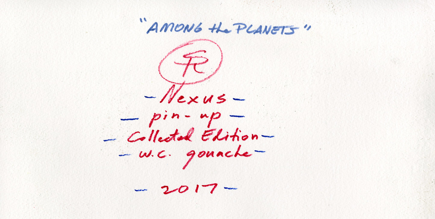 Nexus "Among the Planets" Watercolor Original Painting