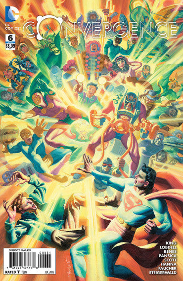Convergence #6 DC Comics-Signed
