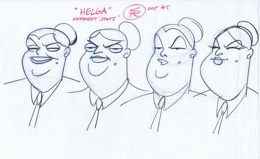 "HELGA" Animation Artwork