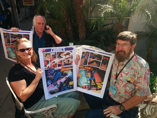 Mailed Nexus GOURMANDO Newspaper Strip - Steve Rude Art