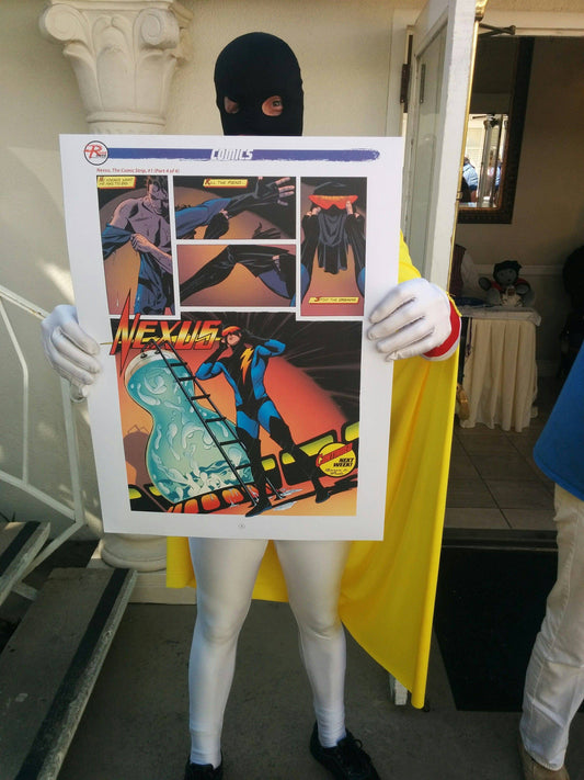 Set of Mailed Nexus GOURMANDO Newspaper Strips - Steve Rude Art