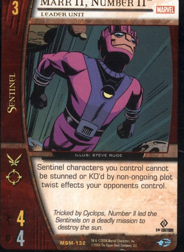 Mark II, Number II Leader Unit Holographic Trading Card