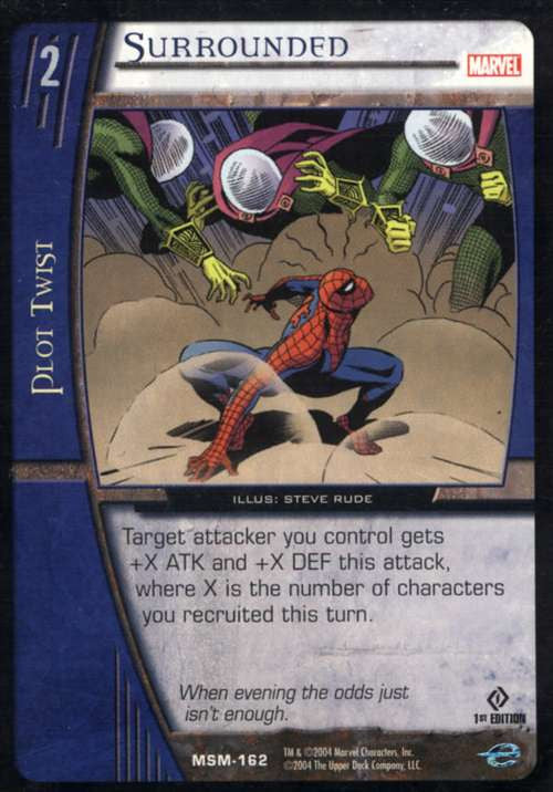 Surrounded Trading Card