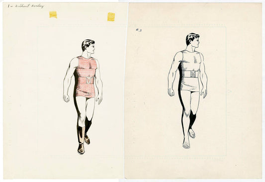 Magnus Color Sketch by Russ Manning 1 - Steve Rude Art