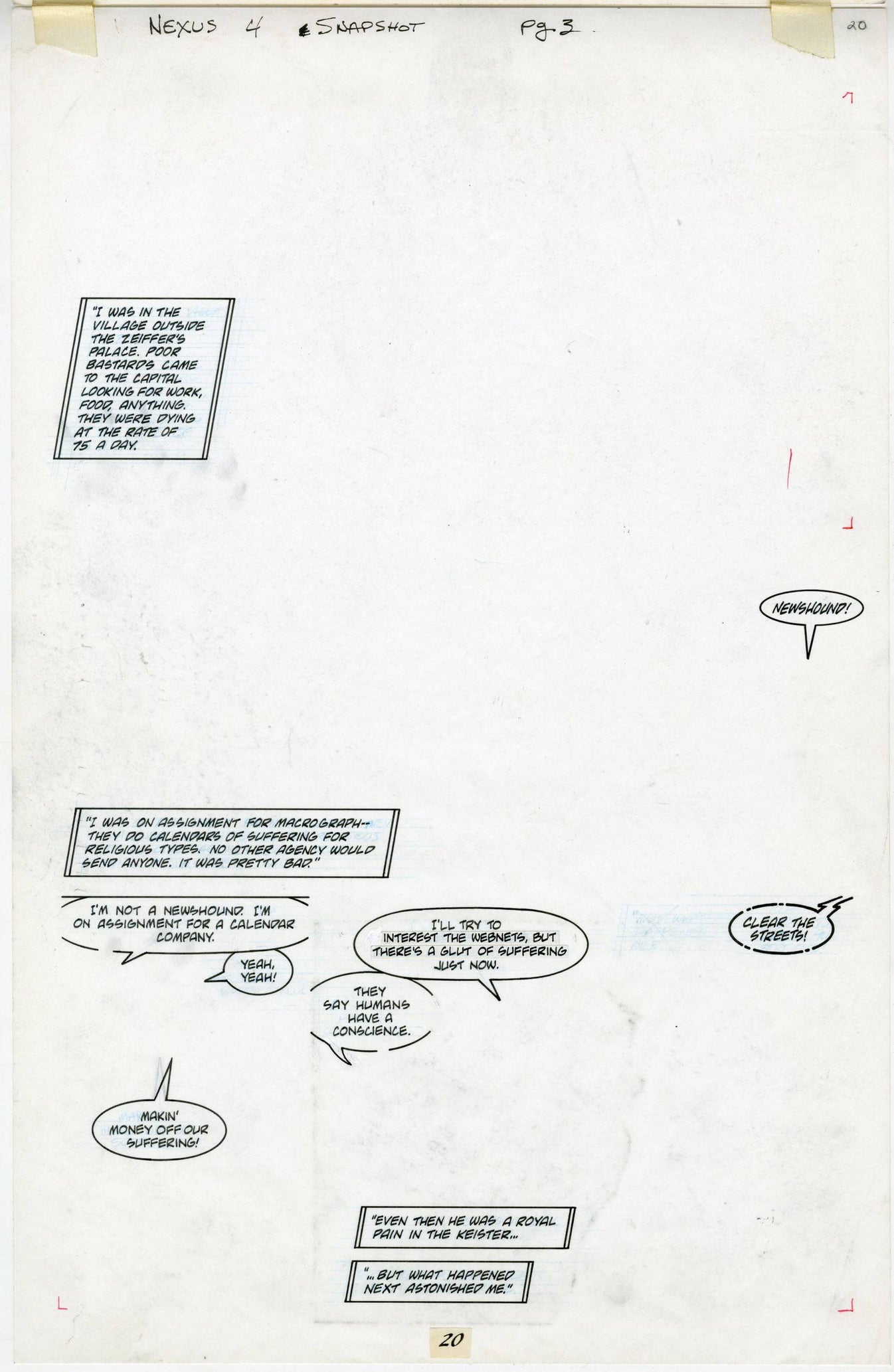 Nexus 4 SNAPSHOT Page 03 Steve Rude Art