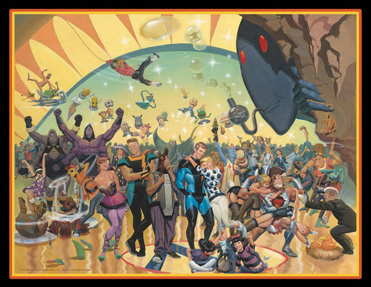 Nexus Family Portrait Print 11x14 - Steve Rude Art