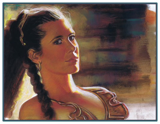 Princess Leia 8½" x 11" Print, Signed