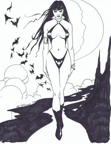 Vampirella Sketch 03
