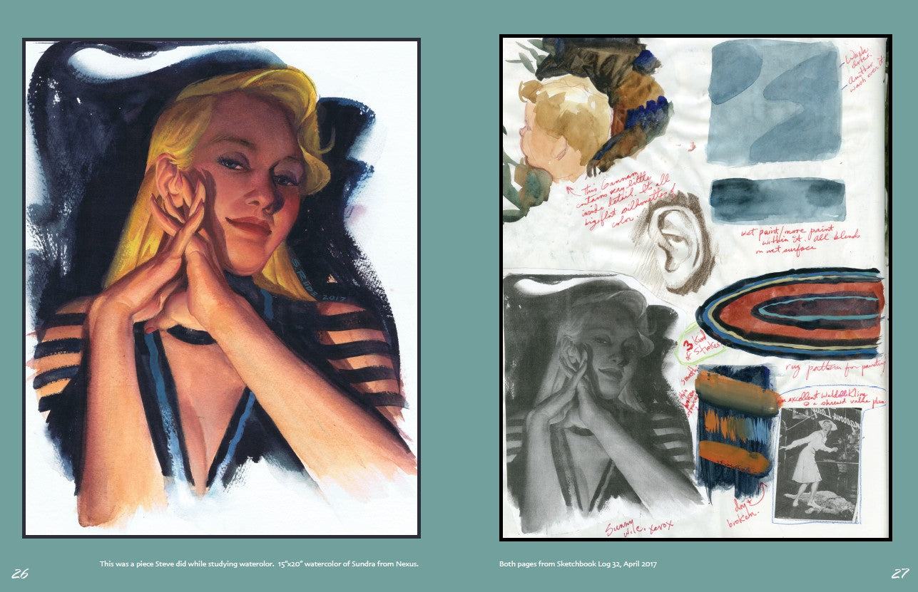 2015-2020 Sketchbook Wonder Woman Cover