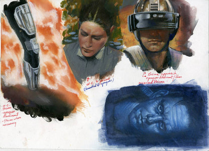 Scary Faces Study - Steve Rude Art