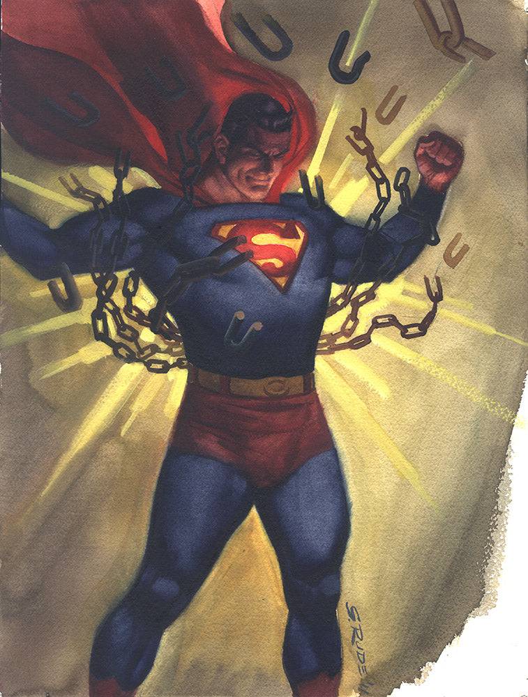 Basic Single Figure Painted Commission - Steve Rude Art