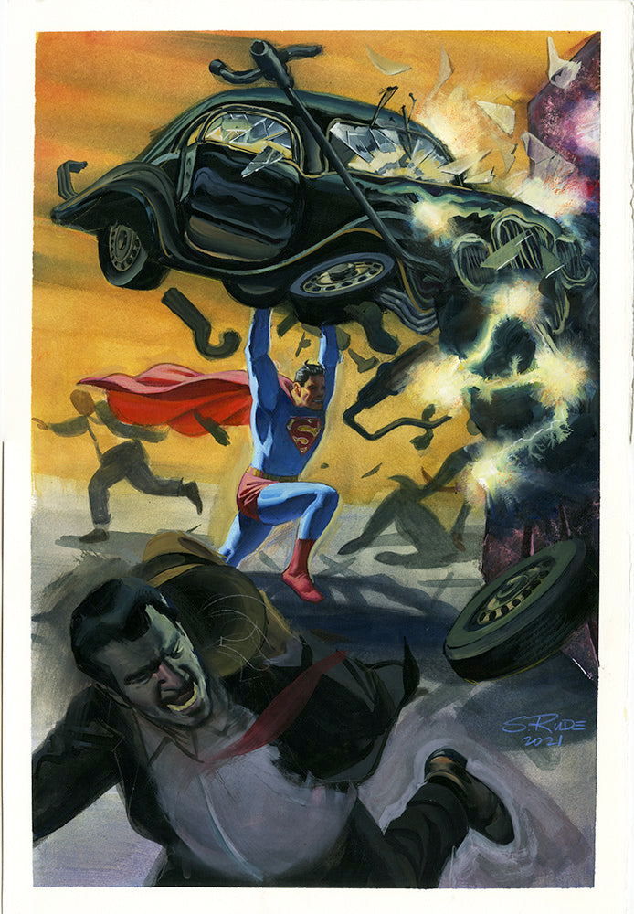 Action Comics Vol 2 2022 Annual #1 Cover B Variant Rough
