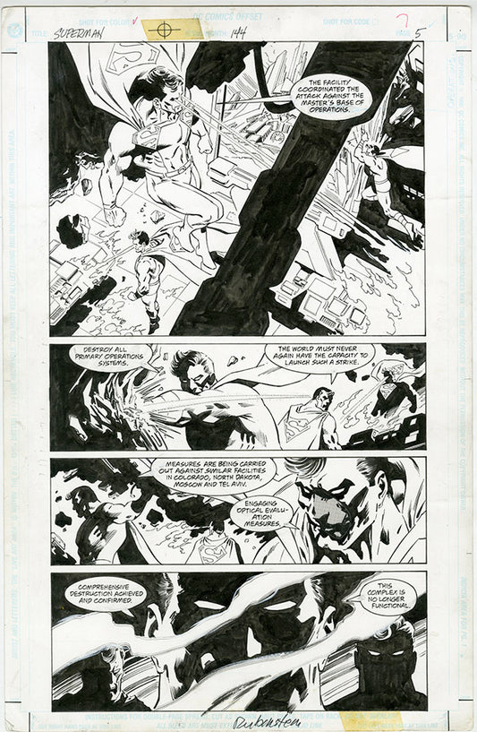 Superman #144 Page 5 Epting /  Rubenstein