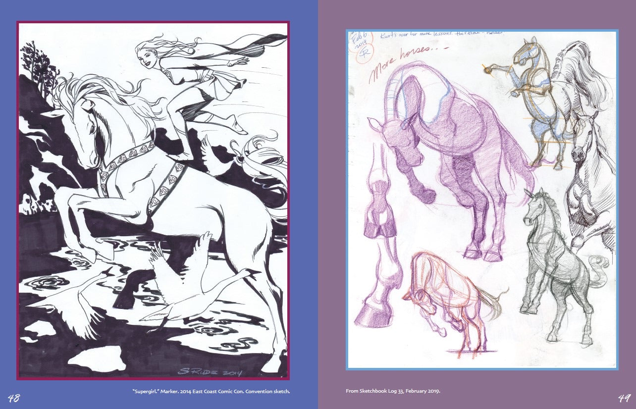 2015-2020 Blank Sketchbook – Steve Rude Art